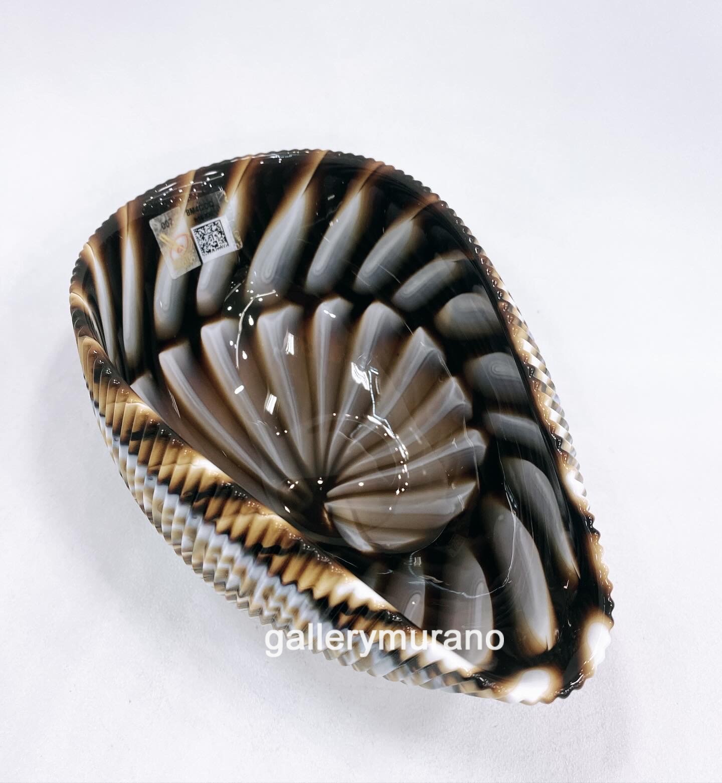 SHELL MIGNON IVORY WITH BROWN THREADS Yalos