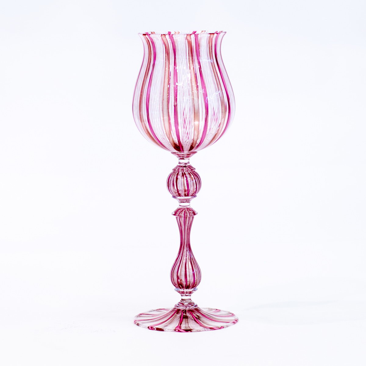 Бокал Glass Zanfirico розовый