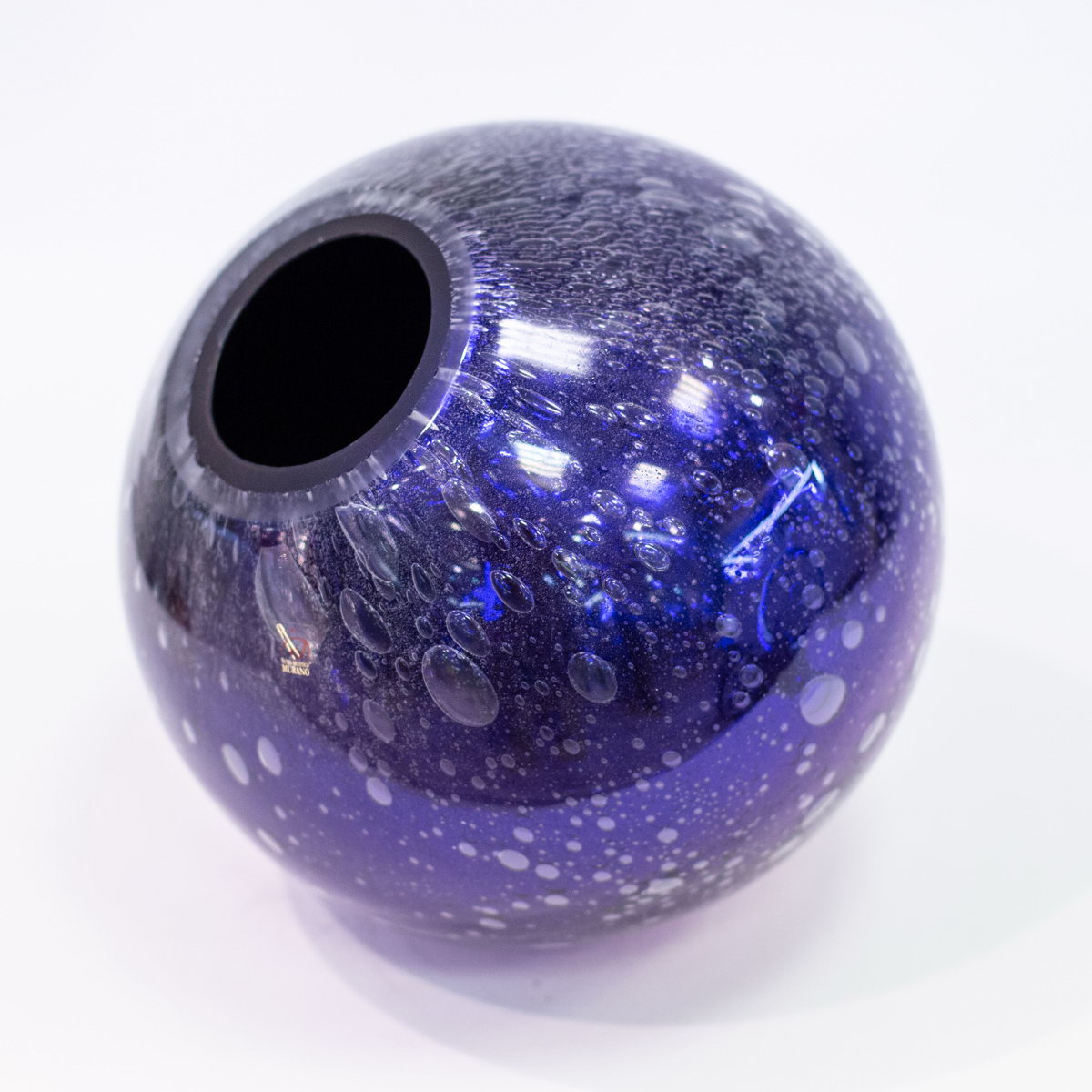 Ваза интерьерная Sphere Violet