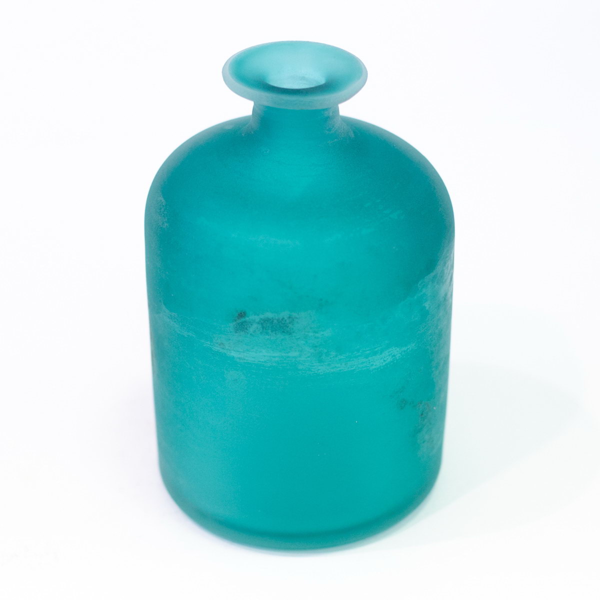Ваза - бутылка Scavo аквамарин