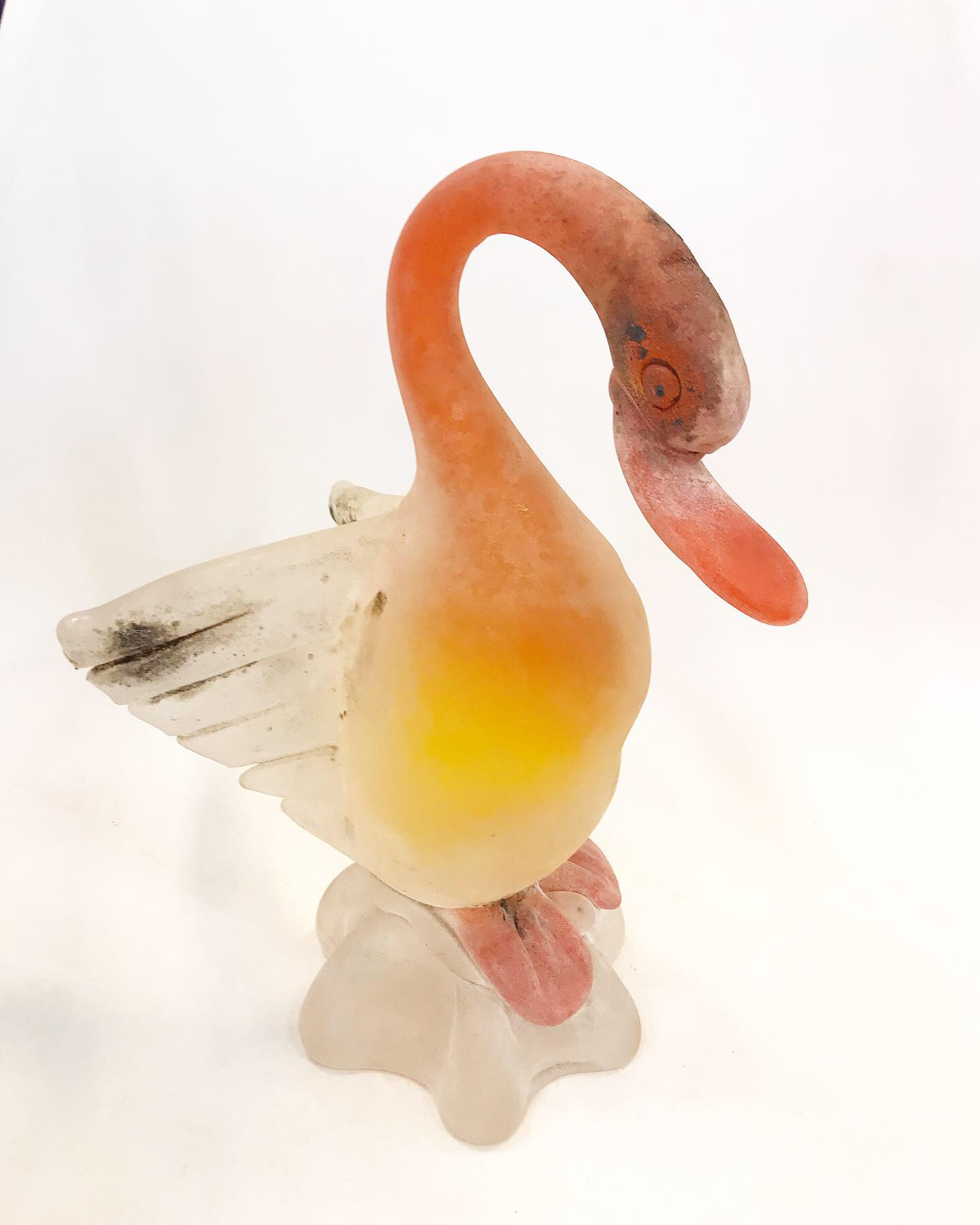 Скульптура Утка матовая Orange